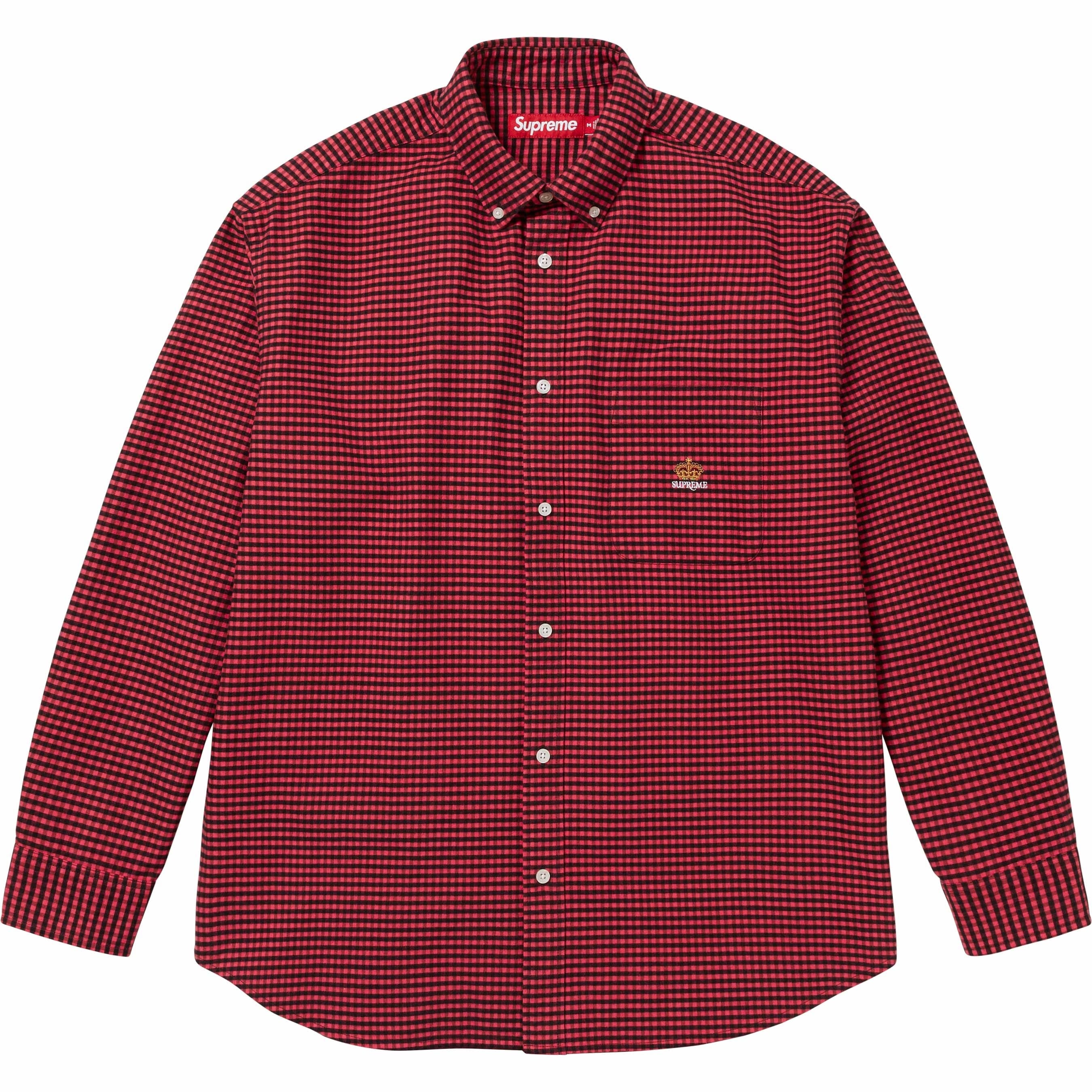 Loose Fit Flannel Oxford Shirt view 14